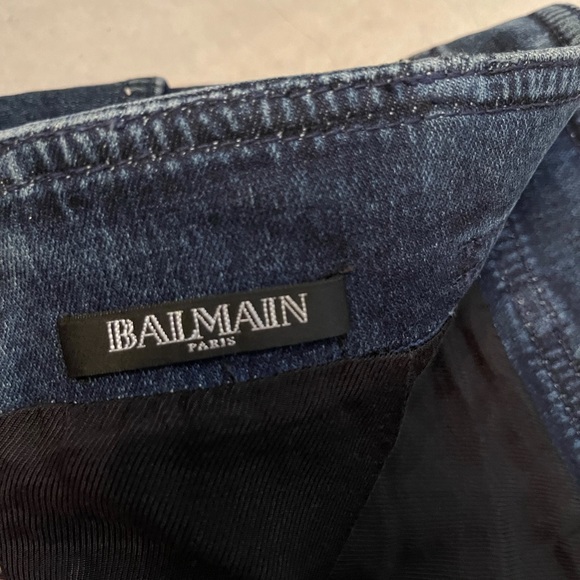 Balmain Paris denim skirt - Picture 4 of 4